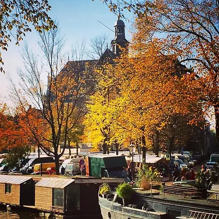 招待所 Houseboat Westerdok 阿姆斯特丹