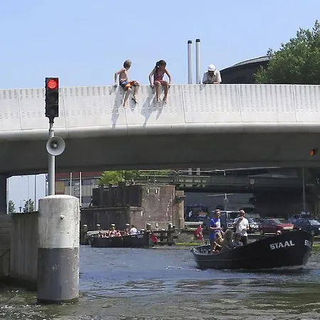 招待所 Houseboat Westerdok